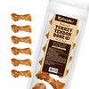 Afreschi Turkey Tendon Dog Treats, Bone (Small) 6 Unit a