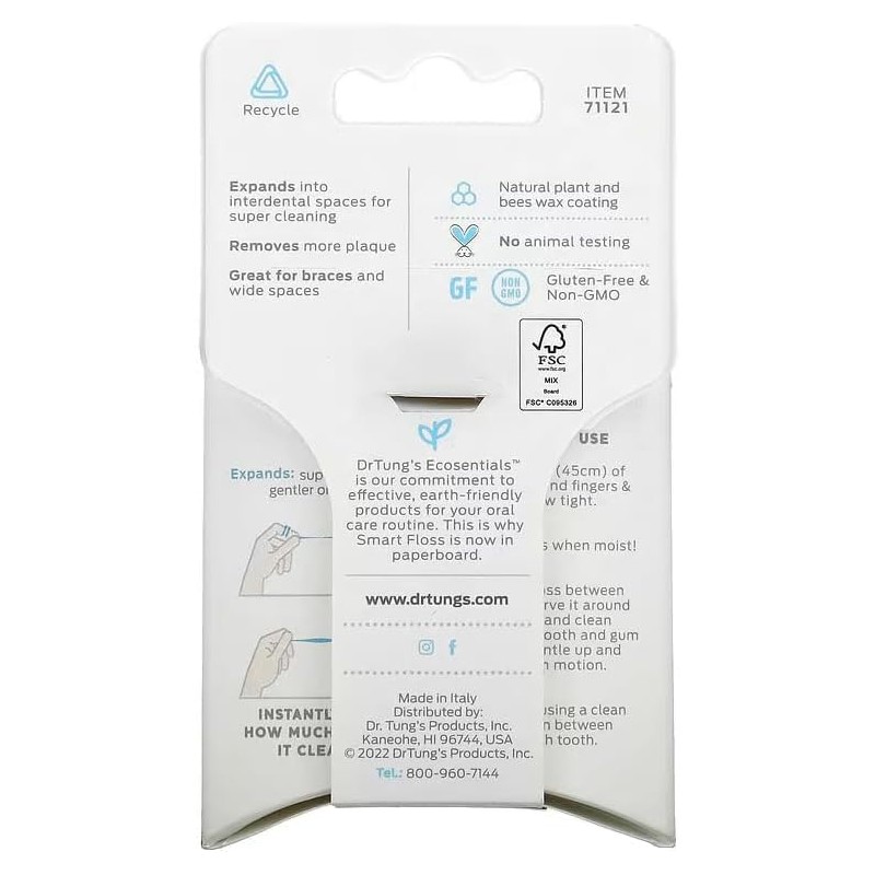 Dr. Tungs Smart Floss - 30 Yards - Case of