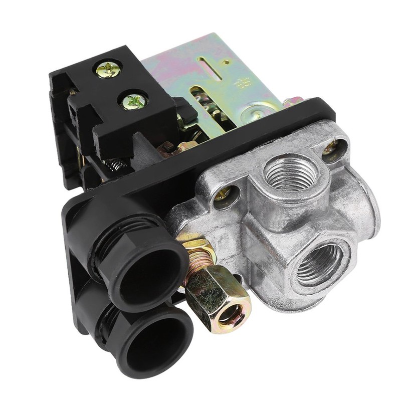 Air Compressor Switch, Heavy Duty 240V 16A Four Port Air