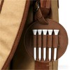 LH90H Golf Tee Holder for Bag, Golf Tee Carrier with