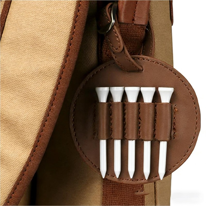LH90H Golf Tee Holder for Bag, Golf Tee Carrier with