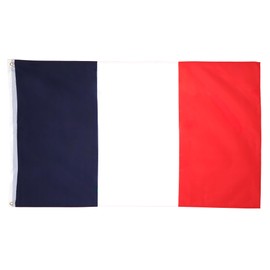 AZ FLAG - Flagge Frankreich - 150x90 cm - Französische Fahne 100% Polyester mit Messing-Ösen - 110g