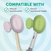 Protector de cepillo de dientes Steripod Clip-On azul, verde, rojo,
