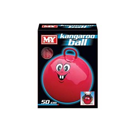 M.Y 50cm Smiley Face Space Hopper Kangaroo Ball