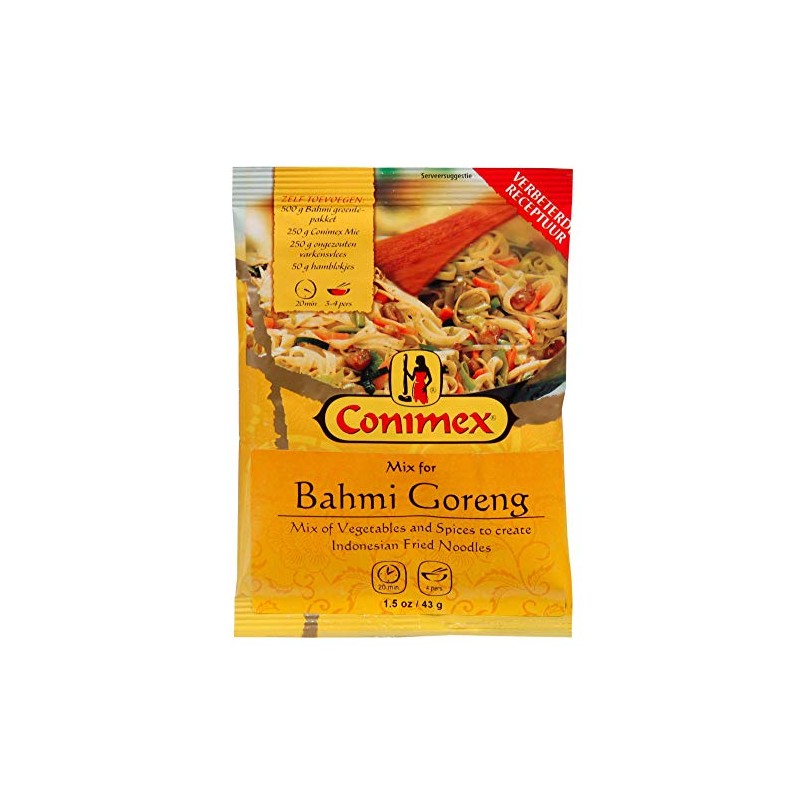 Conimex Bahmi Goreng Mix - (3-Pack) - Indonesian Fried Noodles