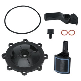 ZJTBLL 1 Pack 2-Port/3-Port Pool Valve Rebuild Kit Compatible with Jandy 2-way/3-way 4715, 4716, 4717 Valve and Jandy Gray Valves with Diverter Valve 4720, Cover 4606, Handle 7433