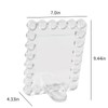 Marvala Clear Bubble Crystal Picture Frame 5''x 7'', Photo Frame