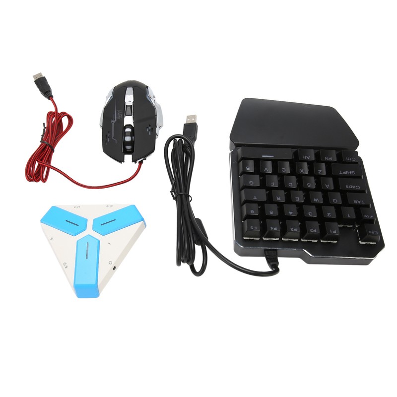 Keyboard Mouse Converter Combo Plug and Play Mobile Game Keypad