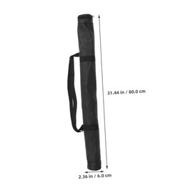 Abaodam Baseball Bat Storage Bag Portable Monopod Sleeve Durable Oxford Cloth Pouch for Bats Lightweight Carrying Bag for Travel Practice