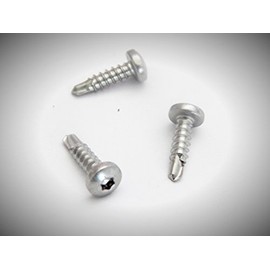 Drilling Screws 3.5 x 13 mm Stainless Steel A2 with Pan Head Self-Tapping DIN 7504 M TX 15 Pack of 100