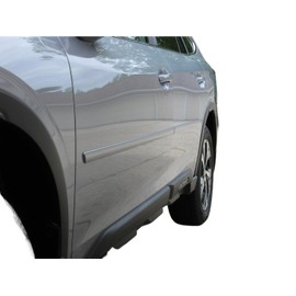 Painted Body Side Moldings Made for The 2020-2025 Subaru Outback Painted in The Factory Paint Code SAM Cinnamon Brown Pearl