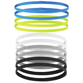 Fitness sports headband Men's and women's sweat guide anti-slip headband Jogging exercise fitness Yoga running football sweat absorption headband，elastic headband，boys headband for kids， boys headband