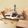 Router Plane, Handheld Woodworking Tool with Adjustable Blade, Lightweight for