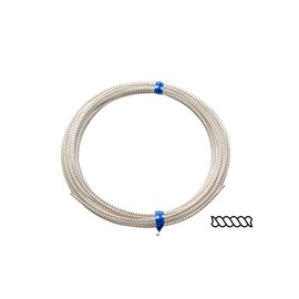 20 Gauge, 935 Argentium Silver Round Twist-Pattern Wire Dead Soft 5 Feet by CRAFT WIRE