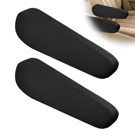 SULIUDAJI Pack of 2 Car Armrest Cover, Elastic Flat Fabric Fabric, Universal Fit Car Seat Armrest Protective Cover Protector, Armrest Cushion Protective Cover for Trucks, SUVs, Vans