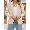 KIFOVEN Women’s Casual Blazer Open Front Long Sleeve Lapel Collar