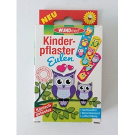 2 x Plasters Children's Wound Dressings, Pack of 10, Owl Motifs