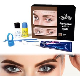 Pigmento Para Cejas Profesional Indeleble J Deni By Gaero Shop Tono Light Brown