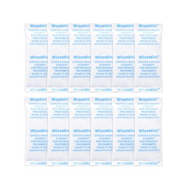 Wisesorb Wisesorb 500pcs 5 Gram Food Safe Desiccant Packs, Premium Silica Gel Packets, Desiccant Moisture Absorbers for Storage