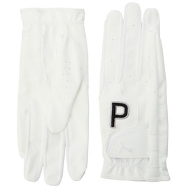 Puma Golf Gloves, Women's W P Gloves (Both Hands), bright white/puma black/lime paw