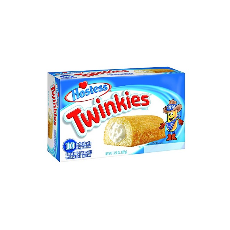 Hostess Twinkies 10 ct Sponge Cake with Creamy Filling 13.5