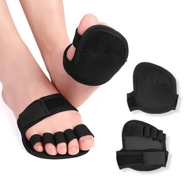 Toe Straightener Splint, Hammer Toe Cushions Pads Toe Alignment Loops, Metatarsal Pads Bunion Guard Separators, Toe Support Brace Wraps for Crooked, Hammer, Claw Toes, Hallux Valgus Blister Callus (S)