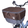 Okubo Seisakusho Maruto Pickup Front Basket Cover 2 Brown