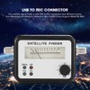 Portable Signal Strength Meter, Satellite Finder, Digital Satellite Distance Meter