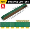6 Pack 2 x 48 Inch Zirconia Ceramic Sanding Belts