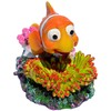 Supa Luftbetriebener Clownfisch Aquarium/Aquarium-Ornament, realistische Details, ca. 12,0 cm (L)