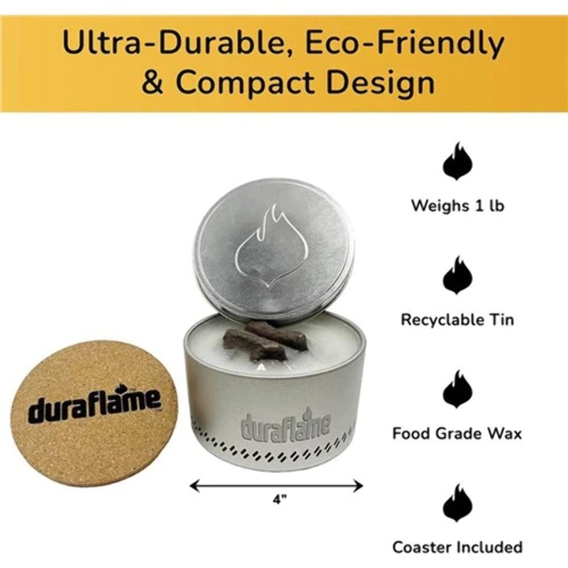 Duraflame™ Tabletop Bonfire & Portable Outdoor Campfire, Fire Pit, Lightweight