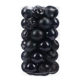 ZHMTang Christmas Balls Ornaments Hanging Decorations (60mm, Champagne)