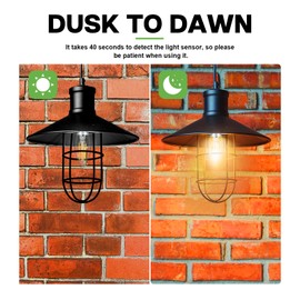 Eastiya Dusk to Dawn Outdoor LED Light Bulb, 5W Equivalent 40W, Candelabra B11 Light Bulb, 2700K Soft White, Edison LED Bulbs E12 Base, Lighting Sensor, Auto On/Off for Porch Patio Garage, 10 Pack