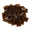 100 PCS Brown Fusion Keratin Bond Glue Tips Rebond by