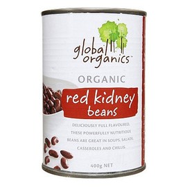 Global Organics Beans Red Kidney Organic 400g