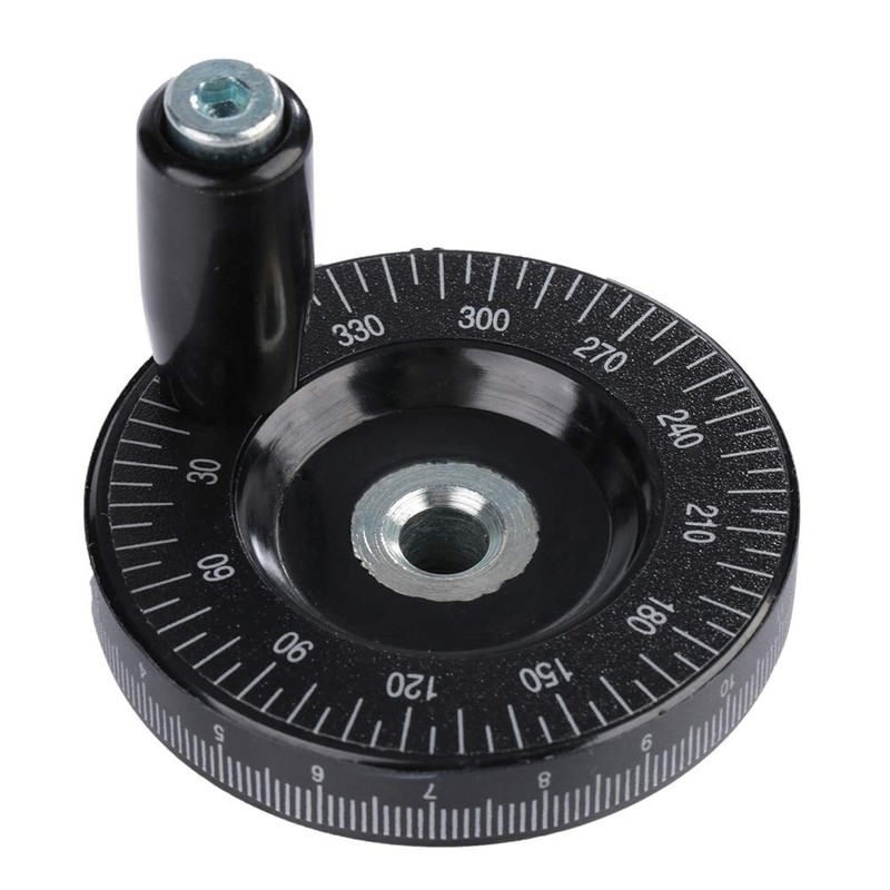 Milling Handle Hand Wheel, 63mm Hand Wheel, Solid Round Hand