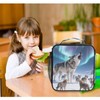 Wolf Aurora Lunch Box Insulated Lunch Bag Prep Kids Cooler
