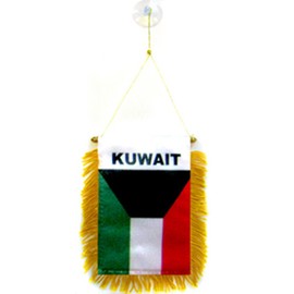 Kuwait Mini Banners - 1 Dozen pack