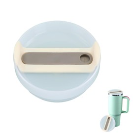 1Pcs Replacement Lid for Reusable Leakage Proof Lid,Cup Lids Leak Proof for Drinking Glasses Cup, Cup Lid Replacement for Cup Accessories With Flip Lid Durability 40oz Tumbler Lid Replacement