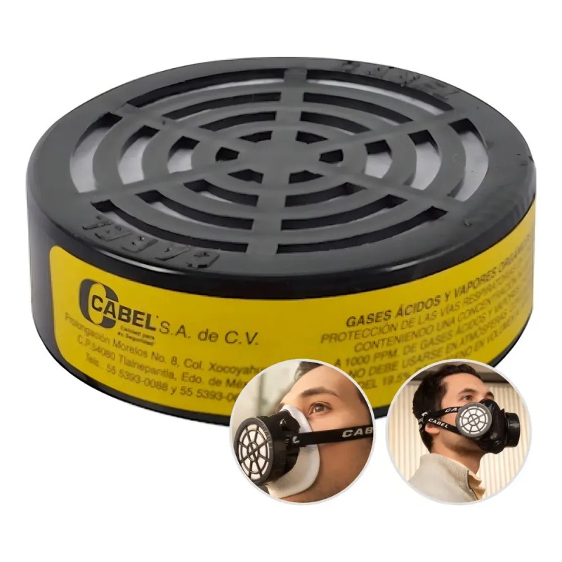 Filtro Para Mascarilla Respirador Cabel