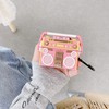 Cute Case for AirPods Pro 2nd/1st Generation Earbuds(2023/2022/2019) with Keychain,