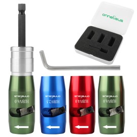 Onnelisus Wire Stripper for Drill, 2024 US Version Wire Strippers, Electrical Wire Stripper with Replacable Blades,Wire Stripper Tool,Electric Wire Stripper,Cable Quick Stripping