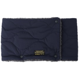 Avilex Quilted Neck Warmer, Scarf, Cold Protection, Casual, navy