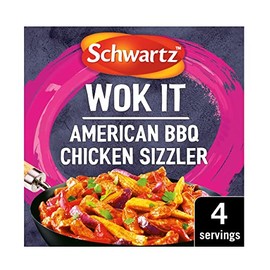Schwartz Wok It American BBQ Chicken Sizzler, 35g