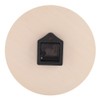 1Pc Moon Design Wall Hanging Clock Silent Watch for Living