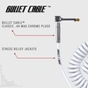 Bullet Cable 15′ Classic White Coil Cable