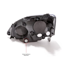 HEADLIGHTSDEPOT Headlight Compatible With Honda Civic Si 2004-2005 3 Door Hatchback Includes Left Driver Side Headlamp