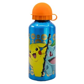 CARTOON Poke mon, Pikachu, Squirtle, Bulbasaur, BPA Free, Bottle with Pacifier, Spout, 400ml