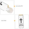 ULTECHNOVO Holy Water Bottle with Cross Design for Baptism for