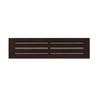 AquaTeak 24" OBI Mocha-Shield OptiAREA Floating Teak Wall Shelf